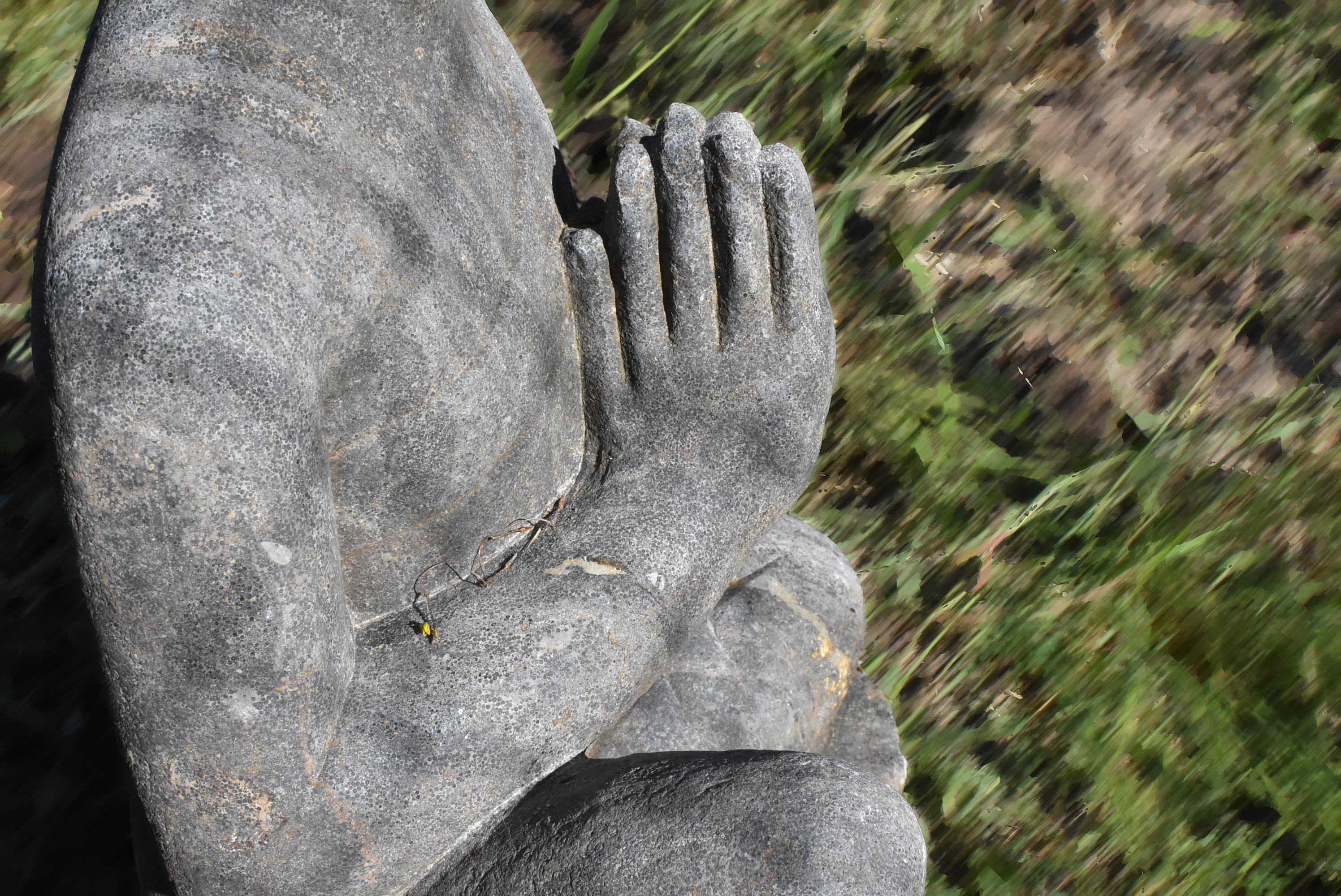 Stone Buddha Statue Northern Wei Style 4