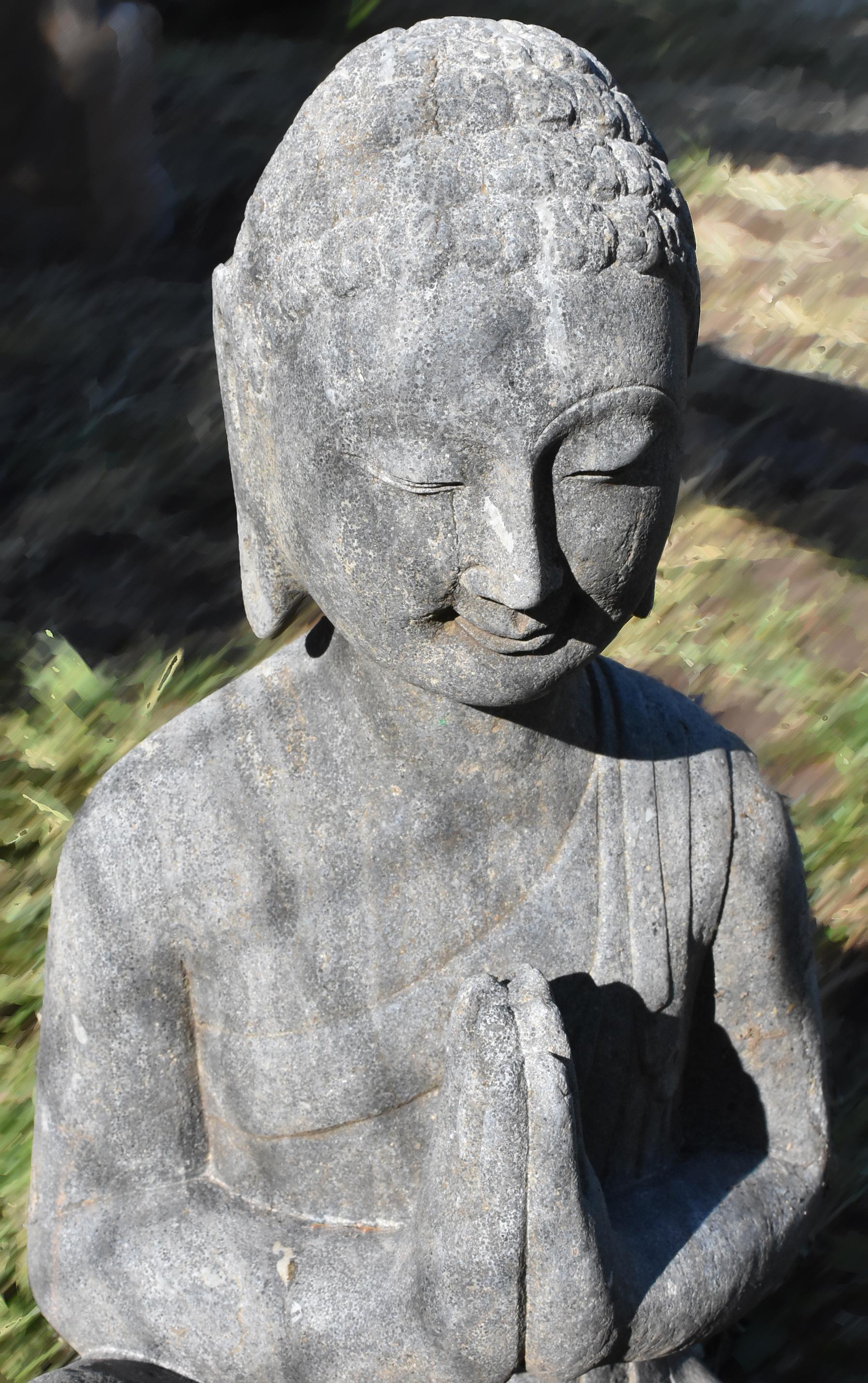 Stone Buddha Statue Northern Wei Style 6
