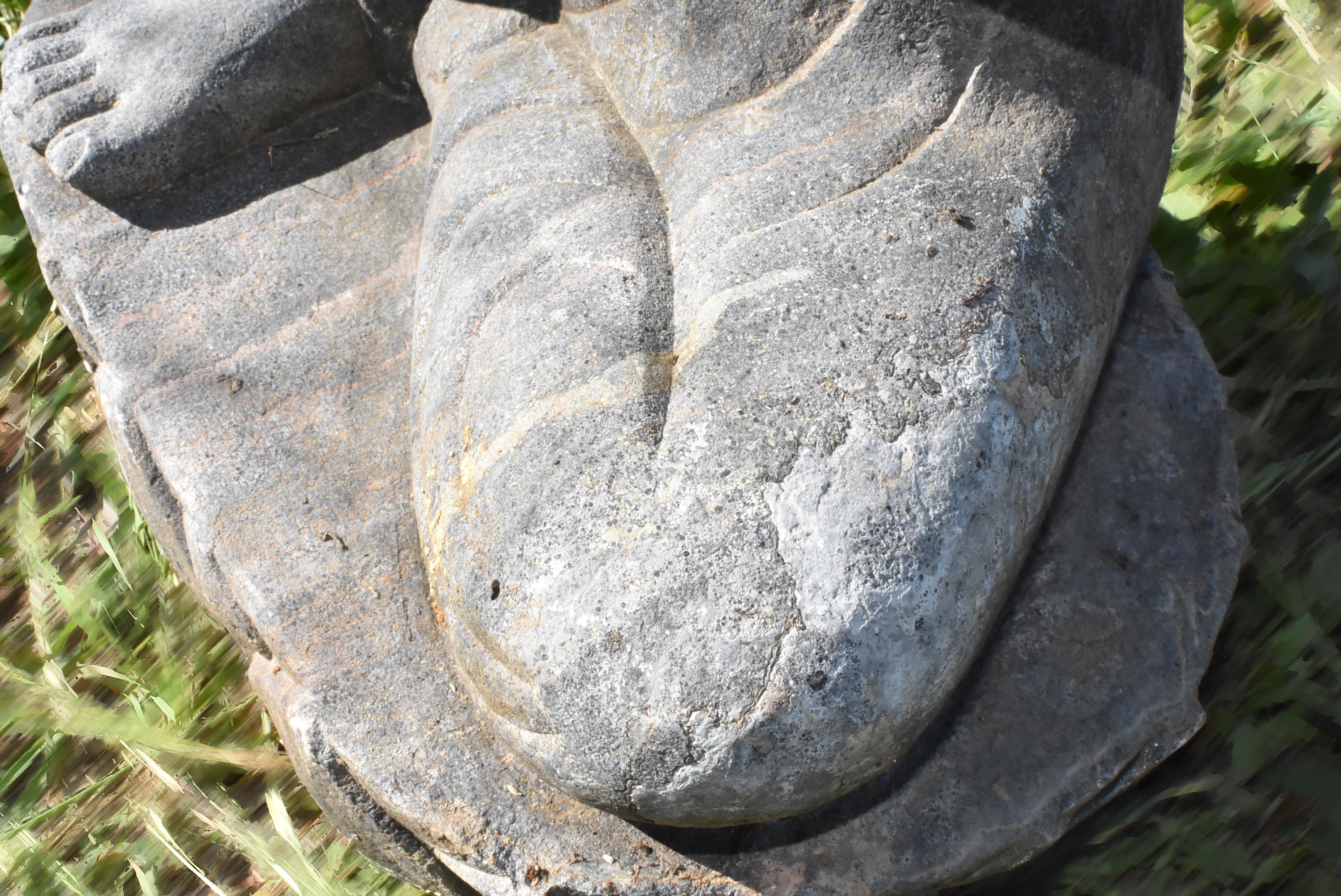 Stone Buddha Statue Northern Wei Style 13