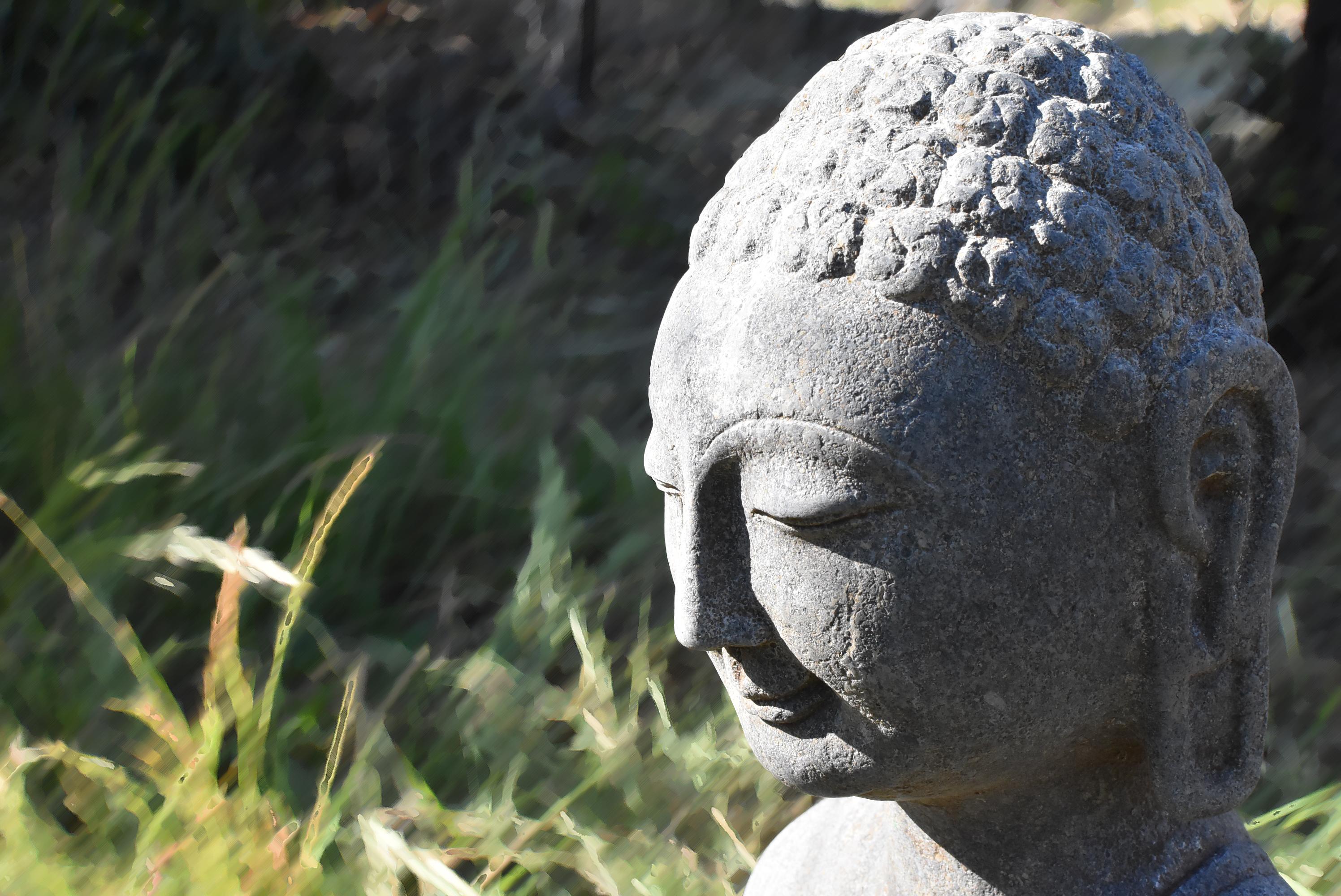 Hand-Carved Stone Buddha Statue Northern Wei Style