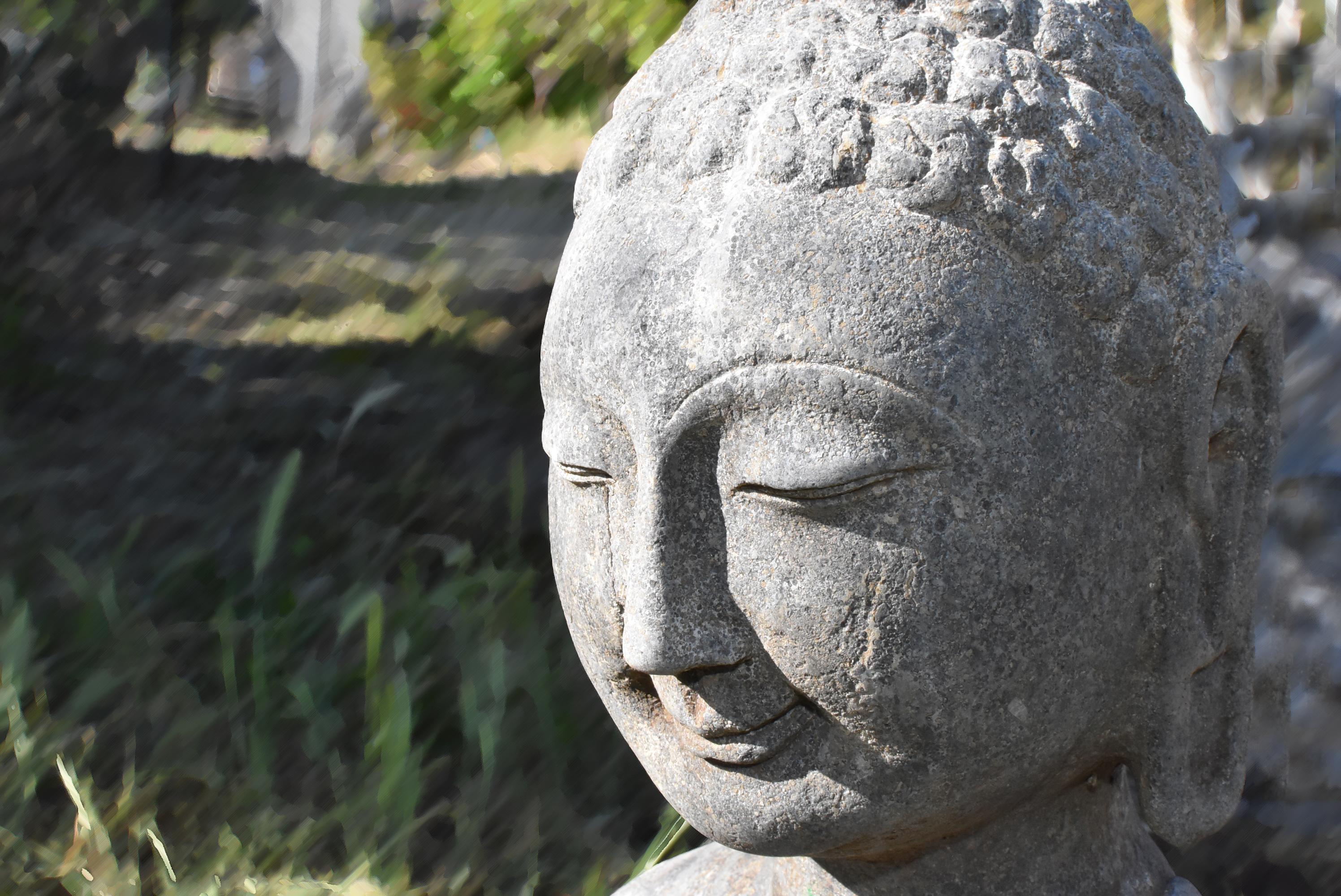 Stone Buddha Statue Northern Wei Style 1
