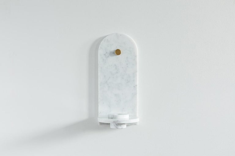 Stone Candle Sconce by Fort Standard, in Stock For Sale at 1stDibs