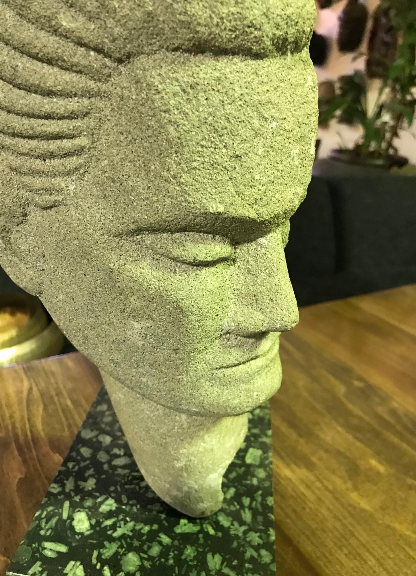 heavy head sculpture