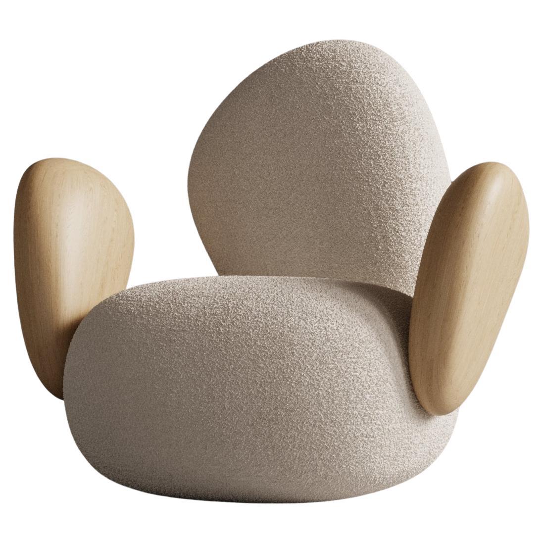 Stone Chair by Plyus Design For Sale