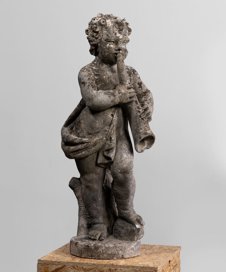 Stone Cherubs For Sale at 1stDibs