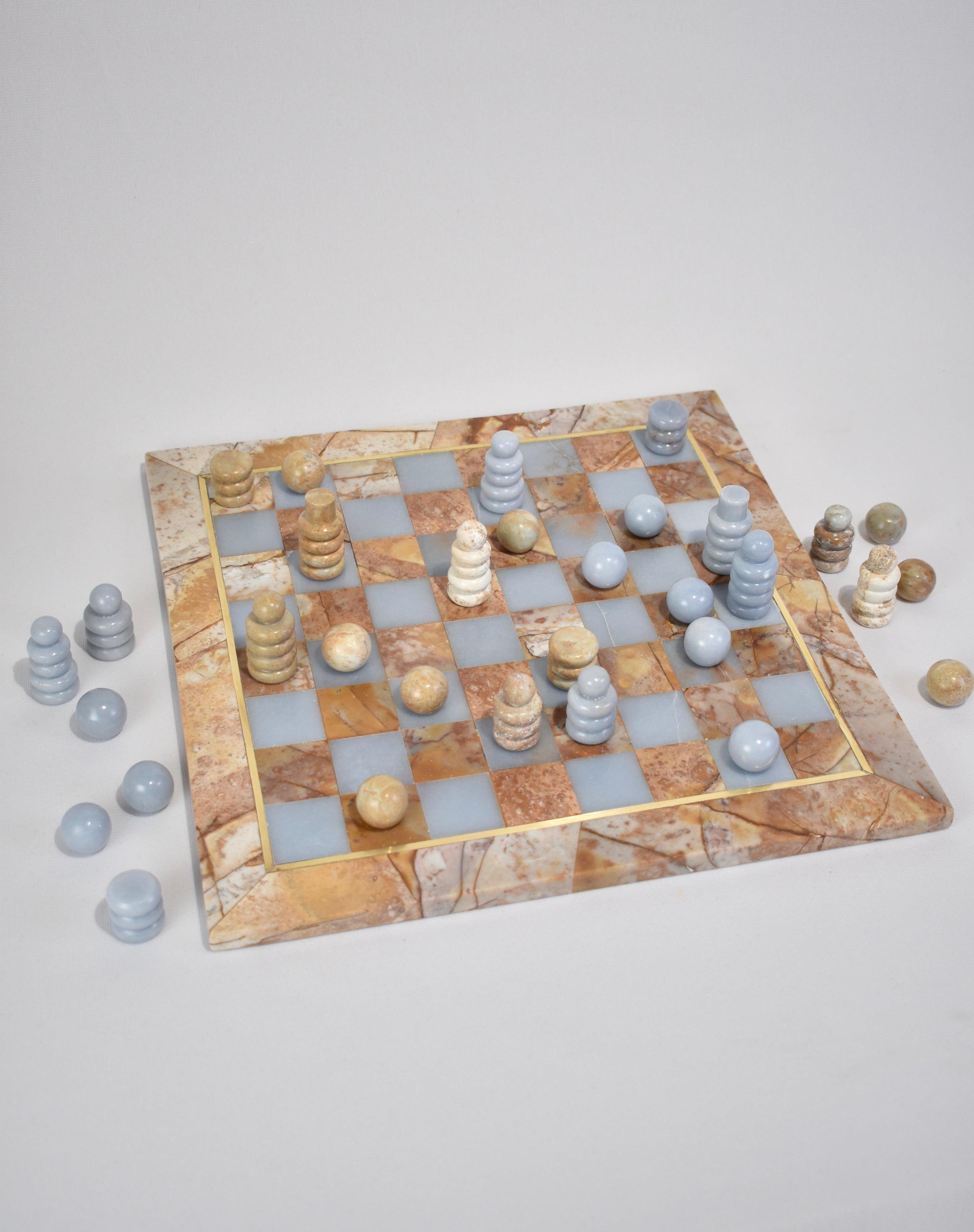 chess board stone