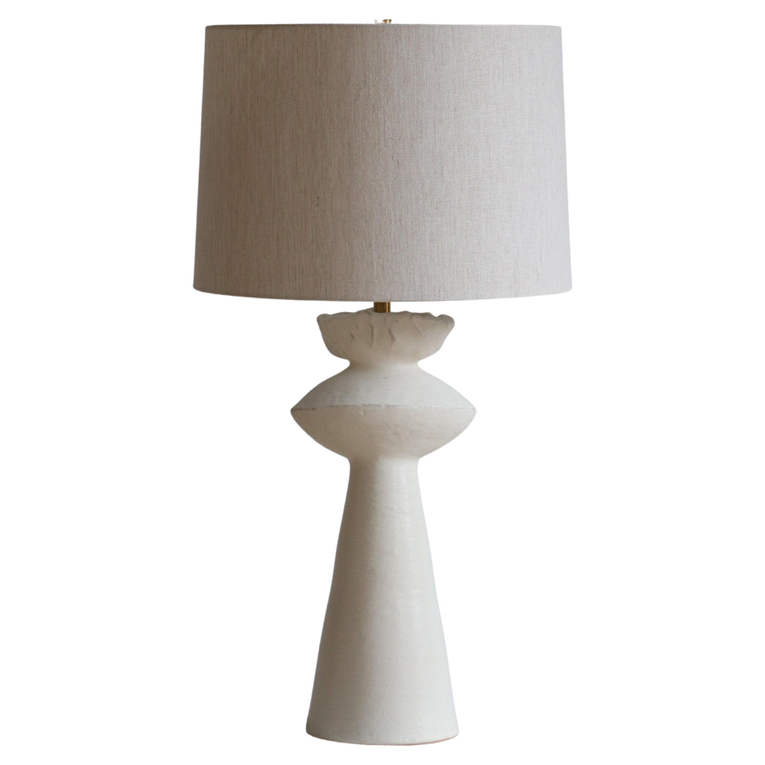 Stone Cicero 30 Table Lamp by  Danny Kaplan Studio For Sale
