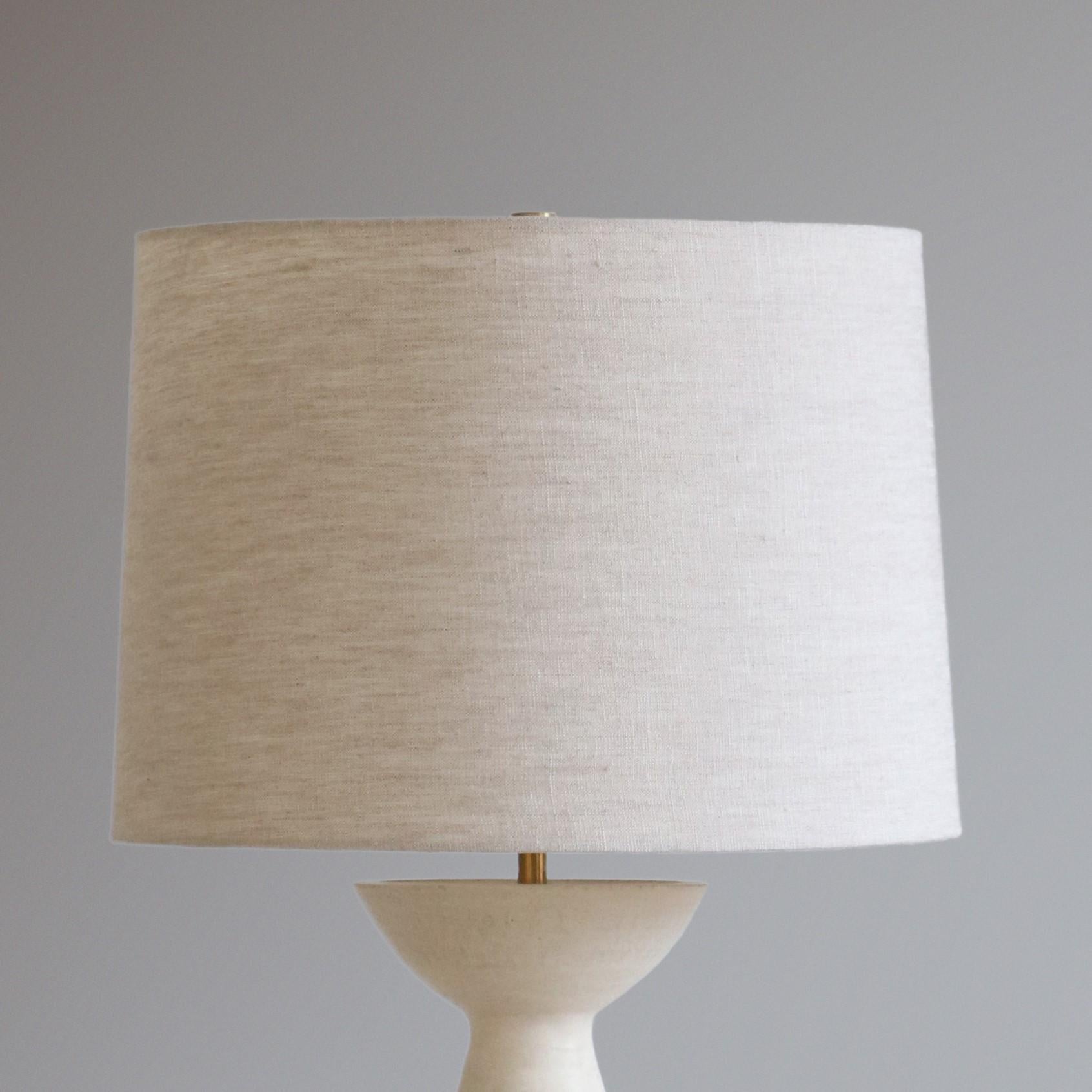Post-Modern Stone Claudius Table Lamp by  Danny Kaplan Studio For Sale