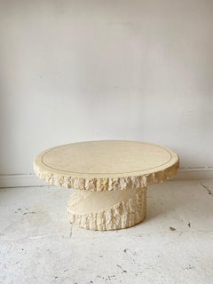 Stone Coffee Table Style of Maitland Smith