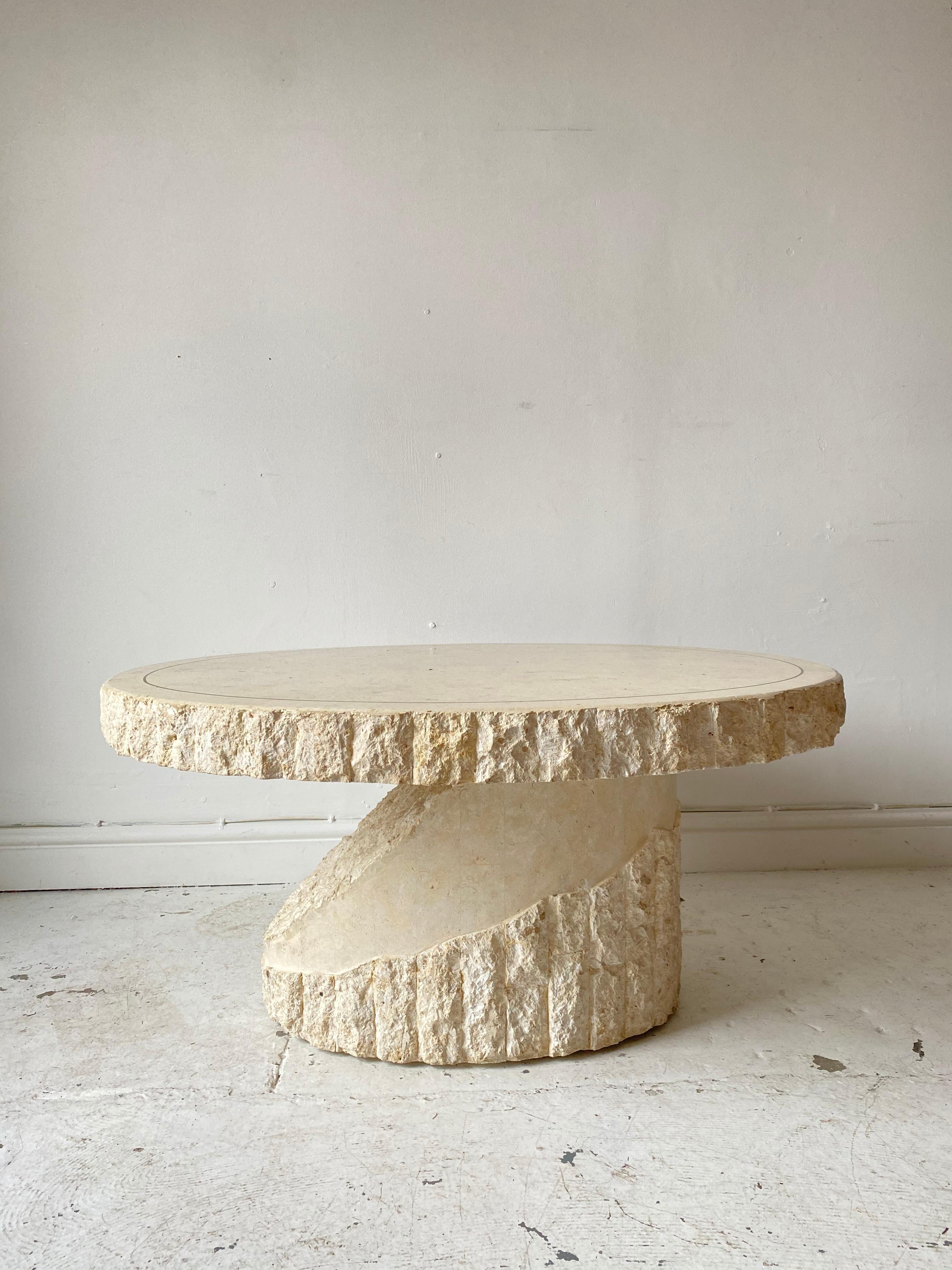 mactan stone coffee table