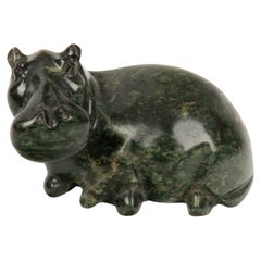 Stone Cold Hippo: A Carved Wonder from Mozambique