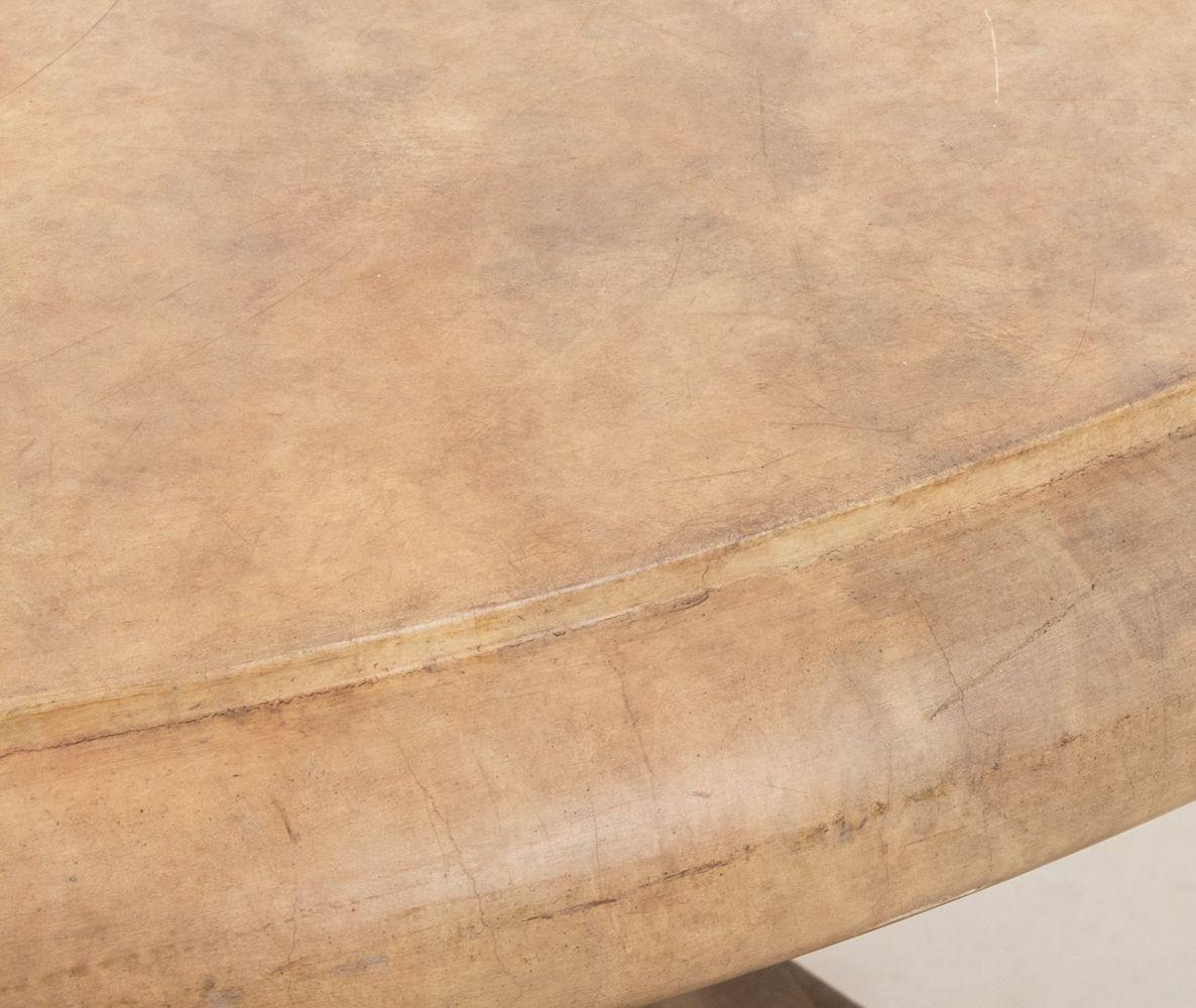 Stone Composite Circular Garden Table For Sale 2