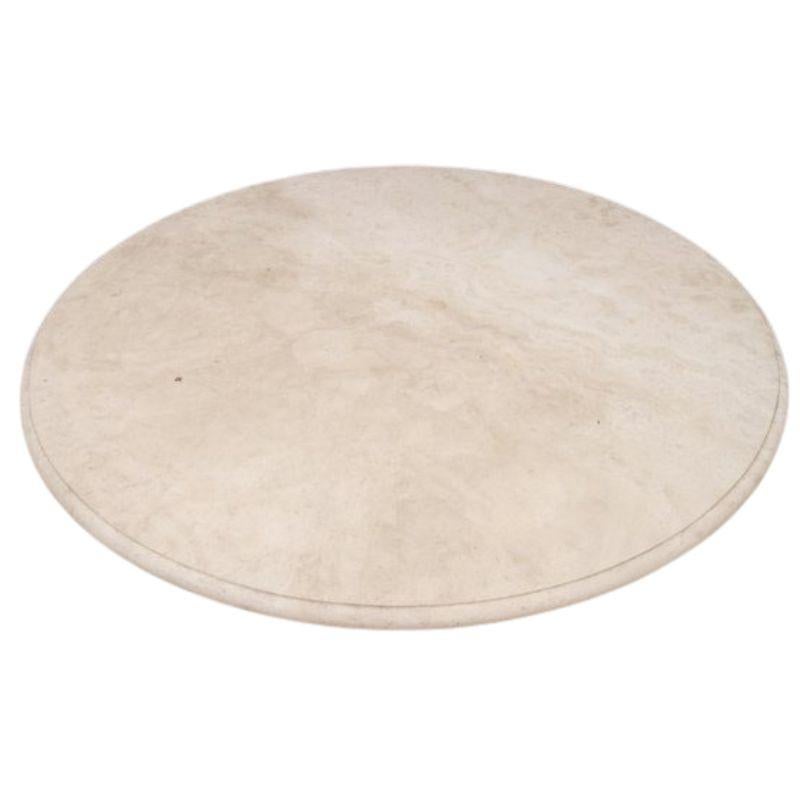 Unknown Stone Dining Table with Dolphin Base by Oscar De La Renta