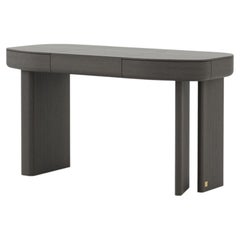 Stone Dressing Table, Modern Wooden Vanity Table, Handmade by Stylish Club