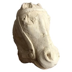 Stone Equestrian Sculpture Fragment, 13th-14th Century