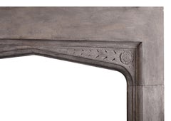 Stone Fireplace in the Gothic Manner