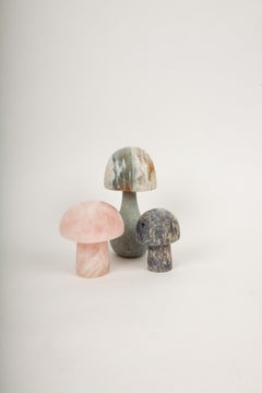 “Stone Fungus: A Trio of Gemstone Delights”