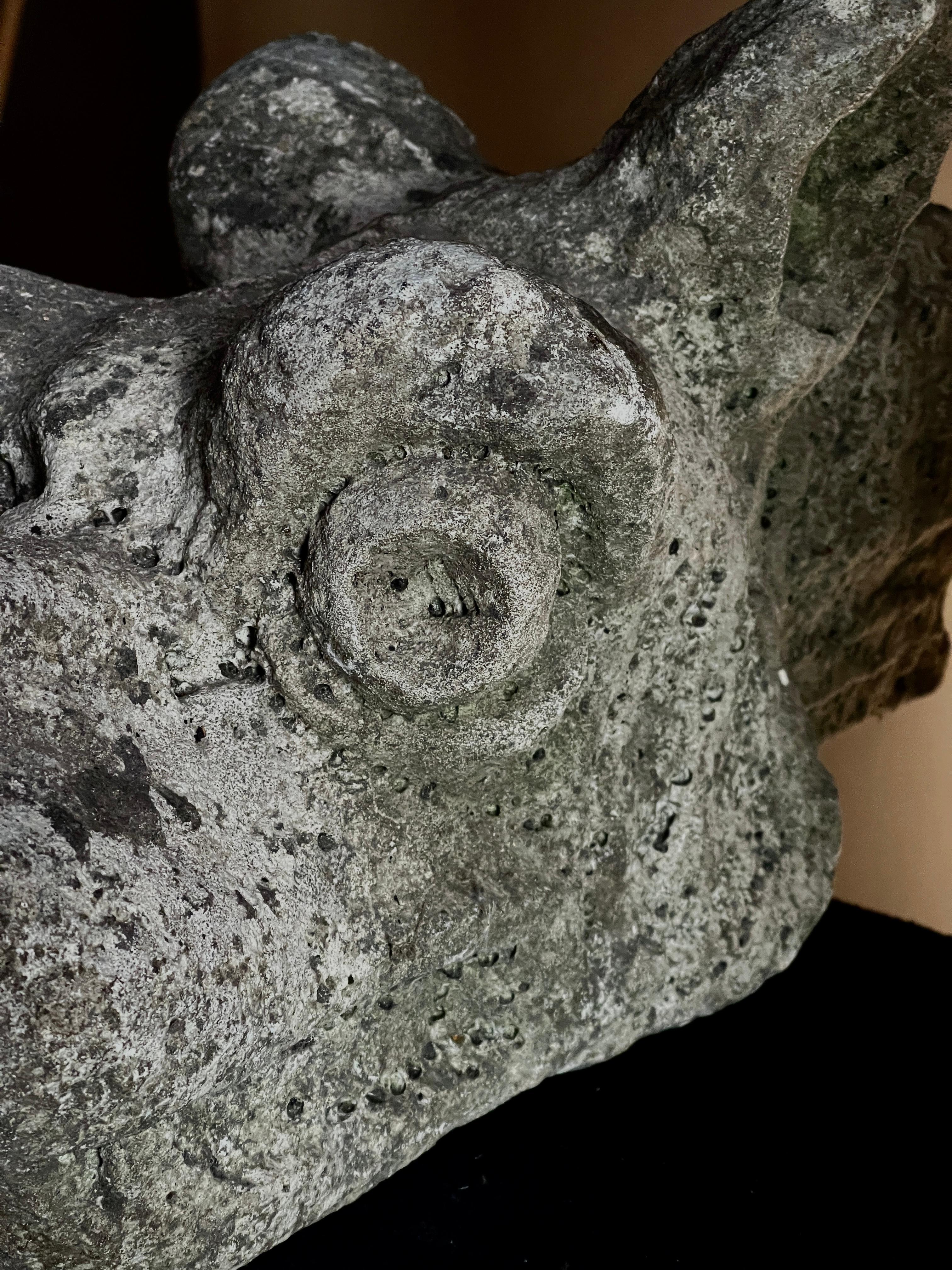 Grotesque-Schnitzerei aus Stein, um 1400 im Zustand „Gut“ im Angebot in Bakewell, GB