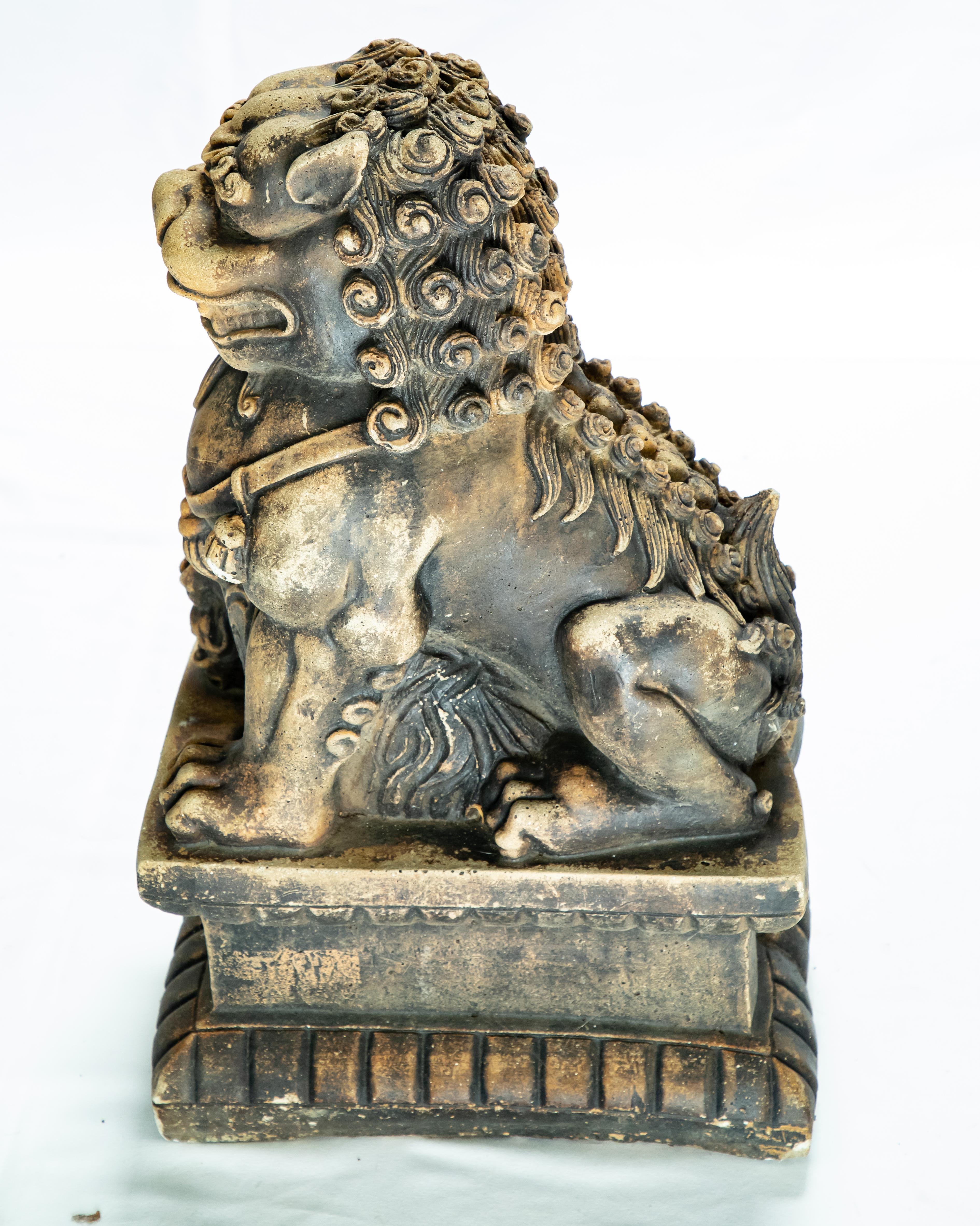 Stone Guardian Foo Lions For Sale 1