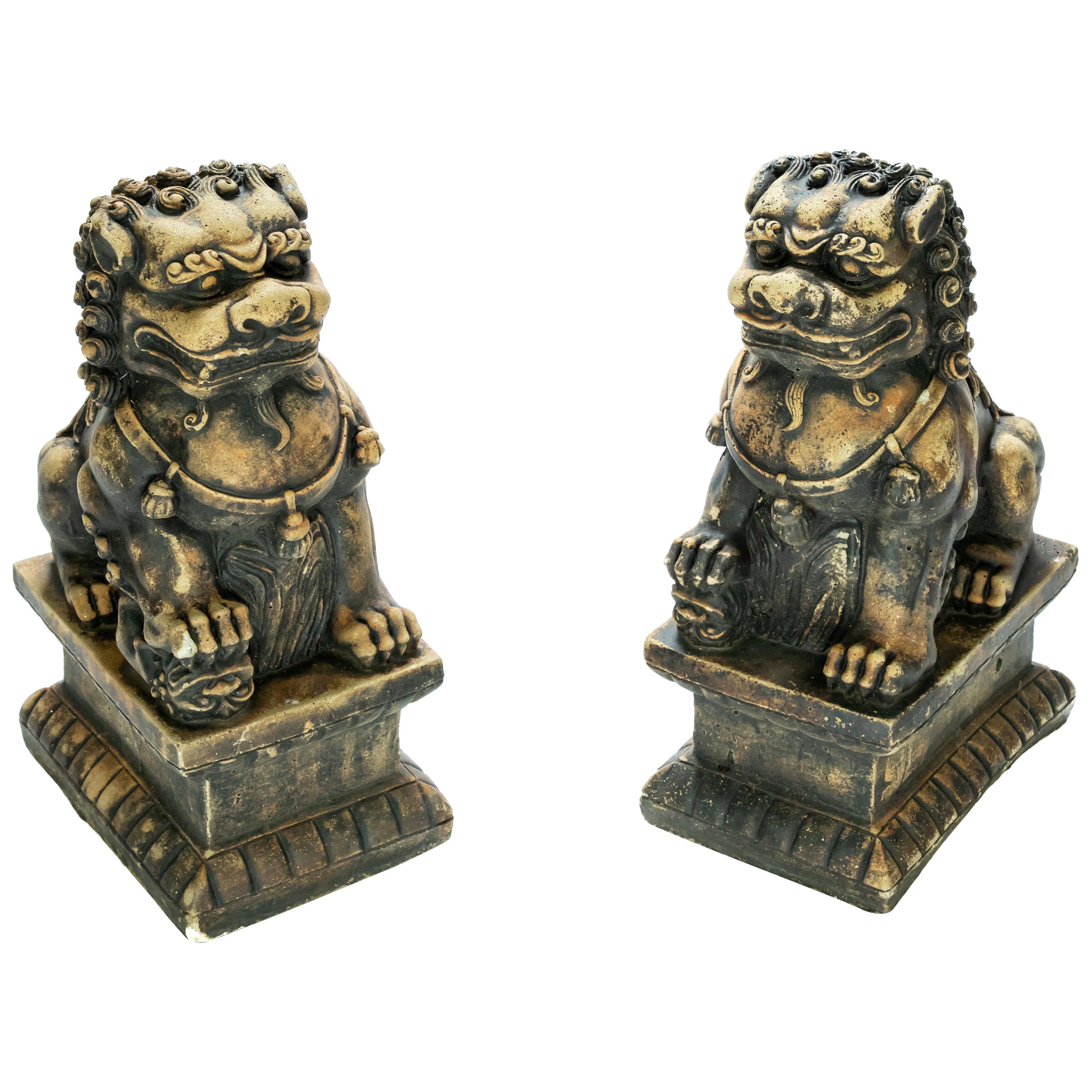 Stone Guardian Foo Lions For Sale