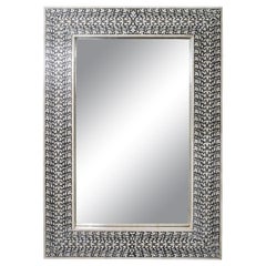 Stone inlay mirror