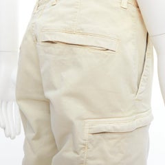 STONE ISLAND 2020 Stein gewaschene Patch-Shorts aus Baumwollmischung mit Logo 30"
