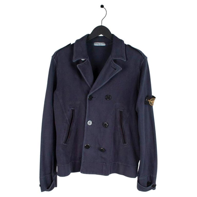 Stone Island Buttons Men Jacket Size L S138 For Sale at 1stDibs