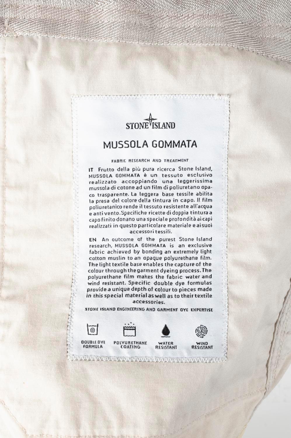 Stone Island Men Jacket Mussola Gommata Size L, S430 For Sale 4