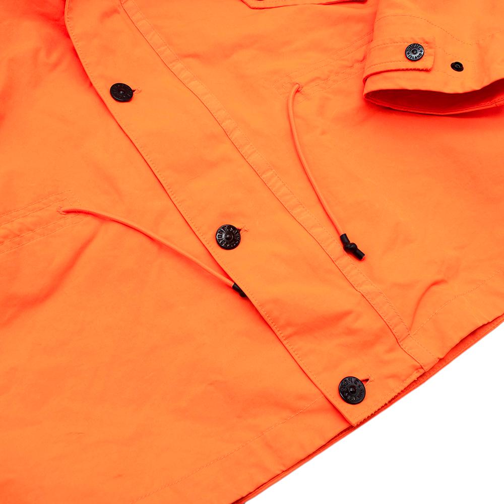 Women's or Men's Stone Island Orange David Fluo Jacket - Size L