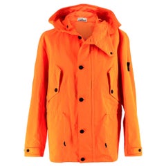Stone Island Orange David Fluo Jacket - Size L