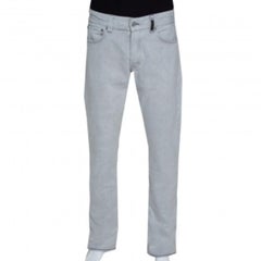 Stone Island Pale Grey Denim New Steel Narrow Leg Jeans S