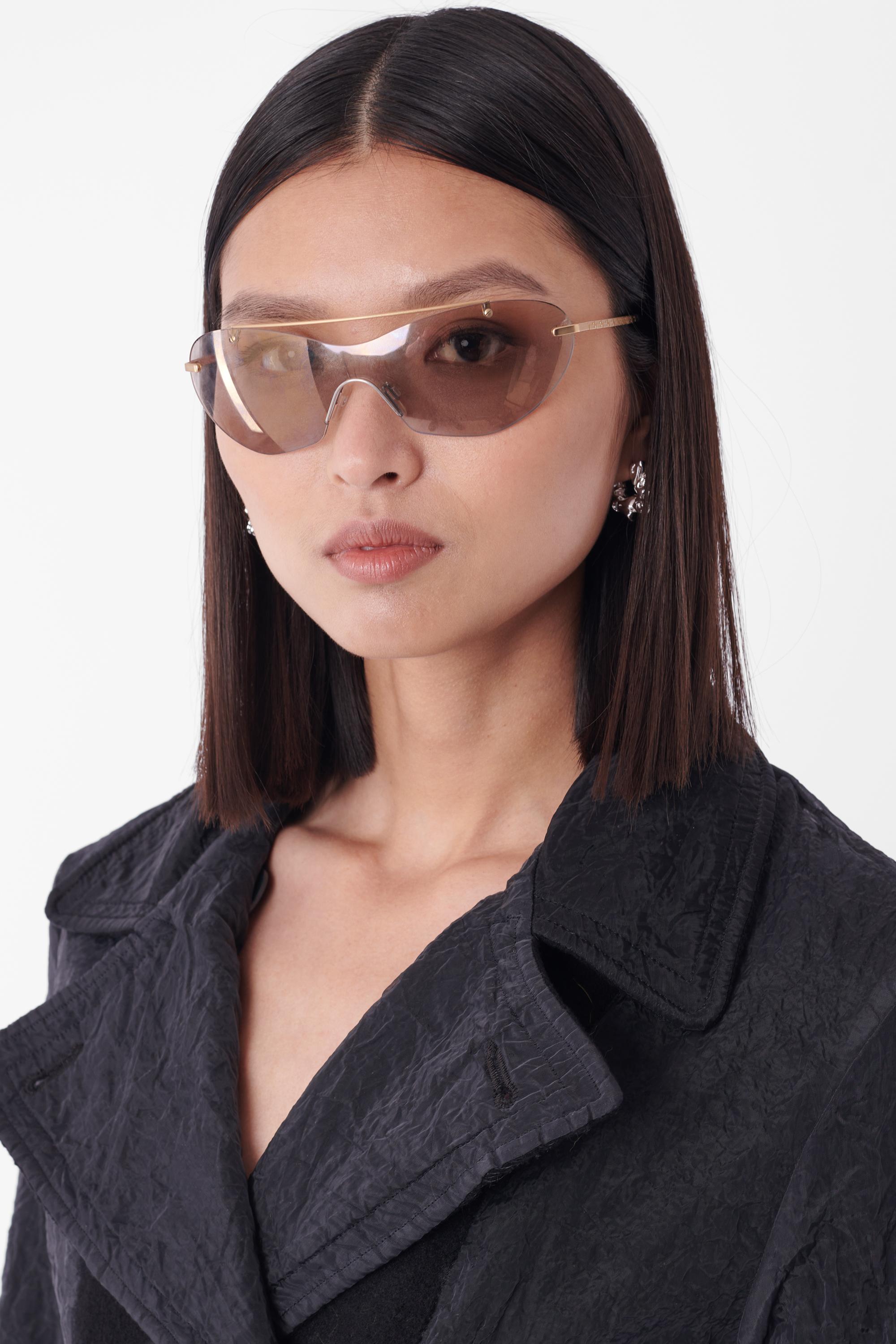 Stone Island Serie 100 Abrigo largo de malla negro Negro en venta