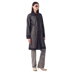 Stone Island Serie 100 Navy Mesh Coat