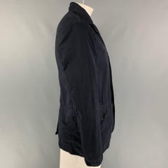 STONE ISLAND Size XL Navy Polyester Polyamide Jacket