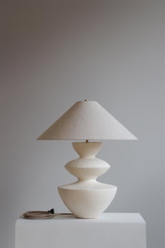 Stone Janus Table Lamp by  Danny Kaplan Studio