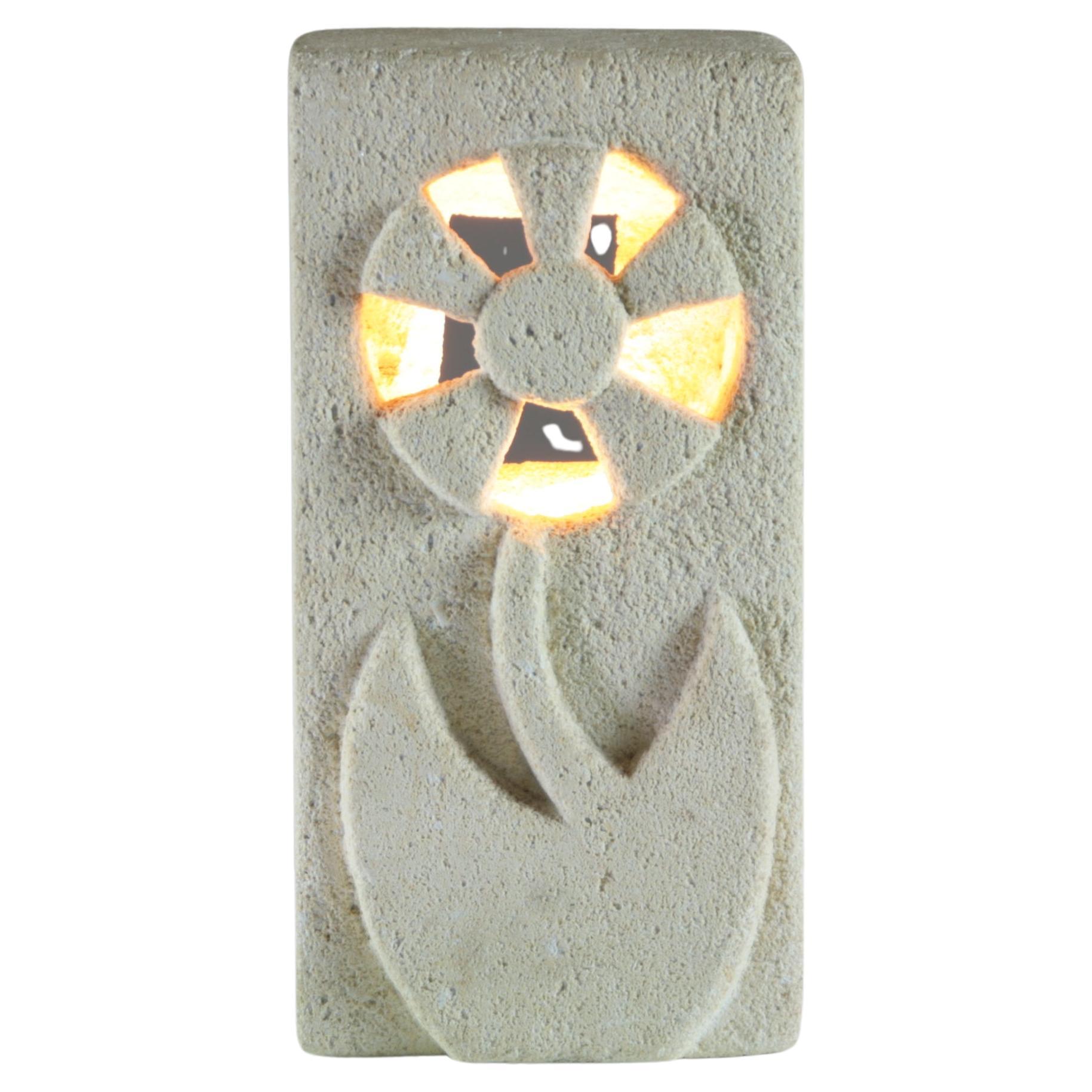 Steinlampe von Albert Tormos, Frankreich, 1970er Jahre im Angebot