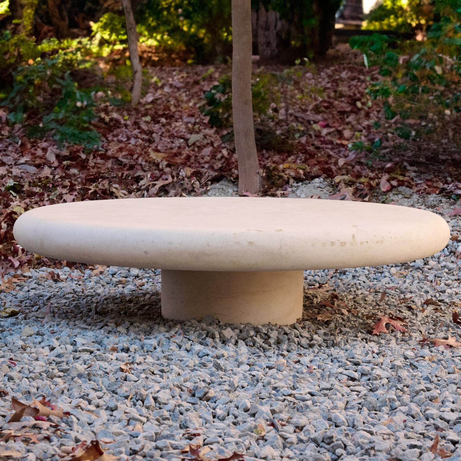 Contemporary Stone Low Table Axel Vervoordt (attrib.) Outdoor