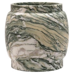 Stone Luana M Green Marble Vase by Jacopo Simonetti