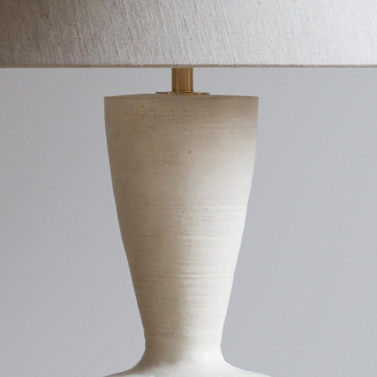 American Stone Luna Table Lamp by  Danny Kaplan Studio For Sale