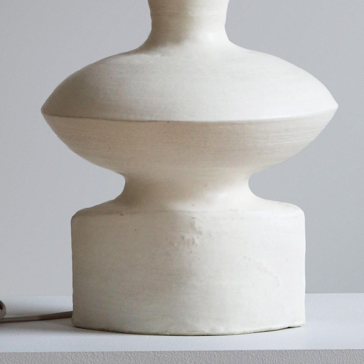 Stone Luna Table Lamp by  Danny Kaplan Studio In New Condition For Sale In Geneve, CH