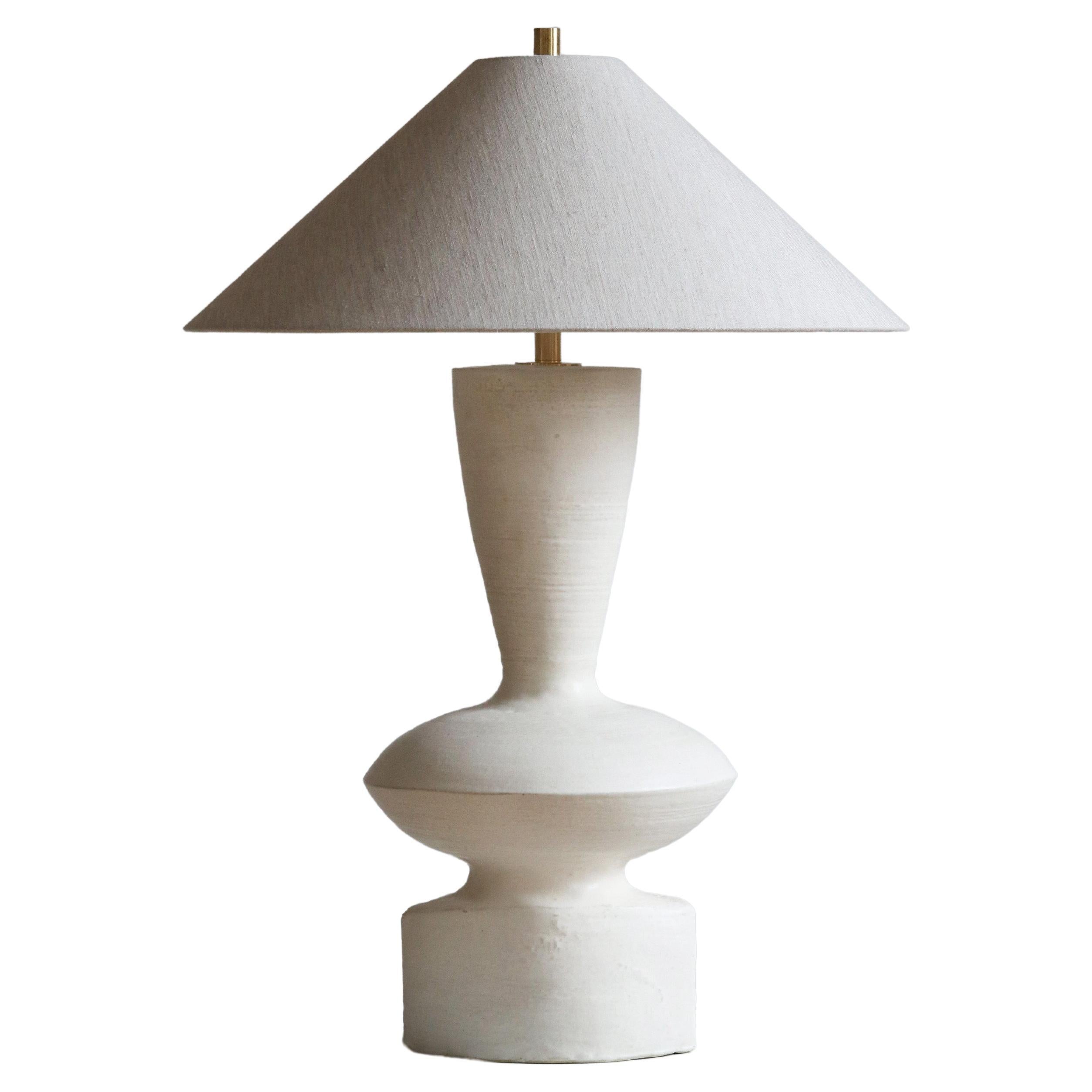 Stone Luna Table Lamp by  Danny Kaplan Studio For Sale