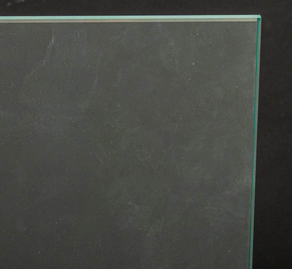 Stein Manufacturing Co. Moderner Glas-Kaminschirm im Zustand „Gut“ im Angebot in New York, NY