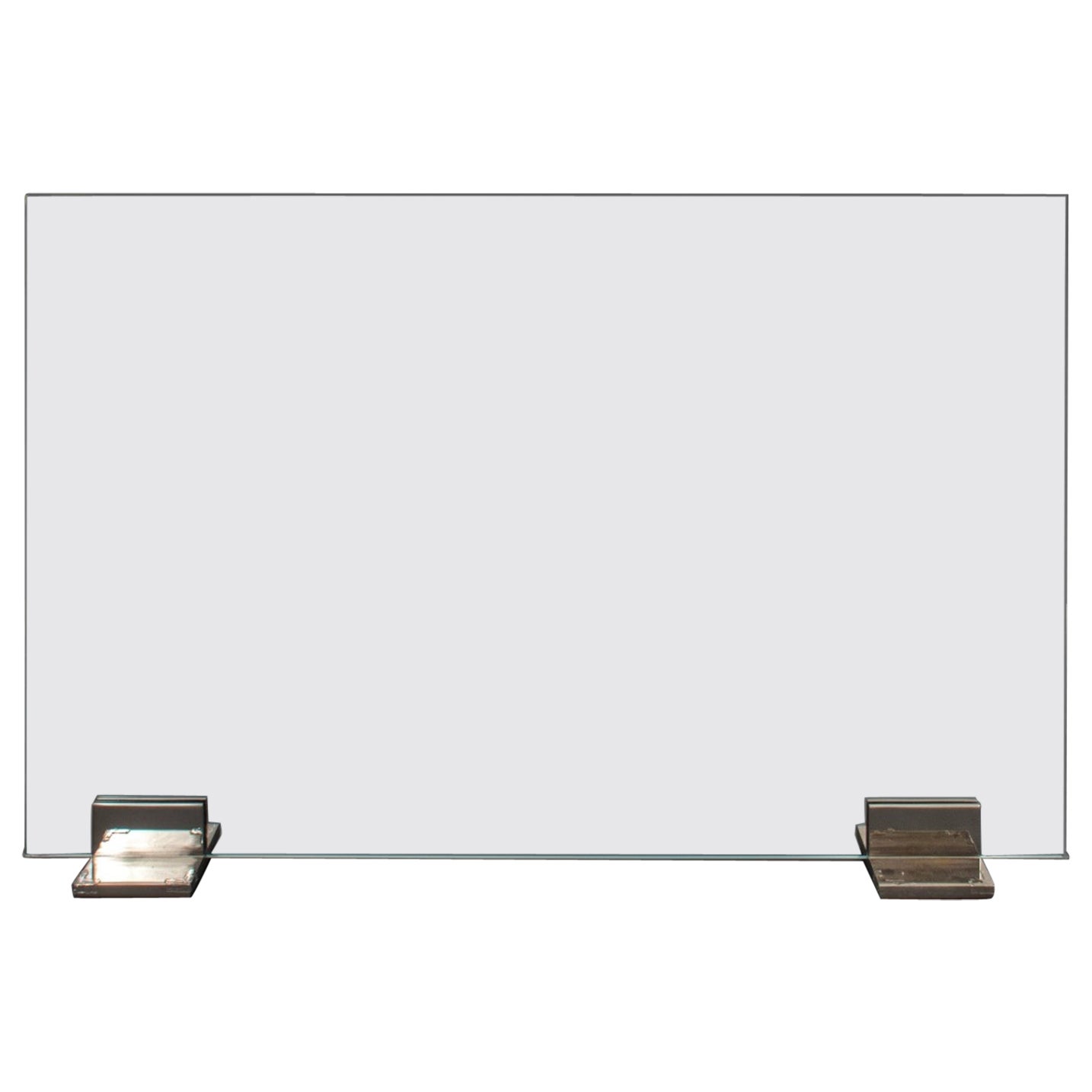 Stone Manufacturing Co. Modern Glass Fire Screen