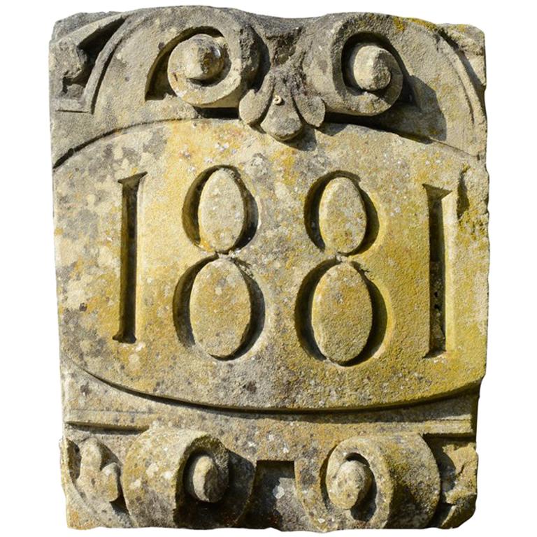 Stone Mascaron, 19th Century For Sale