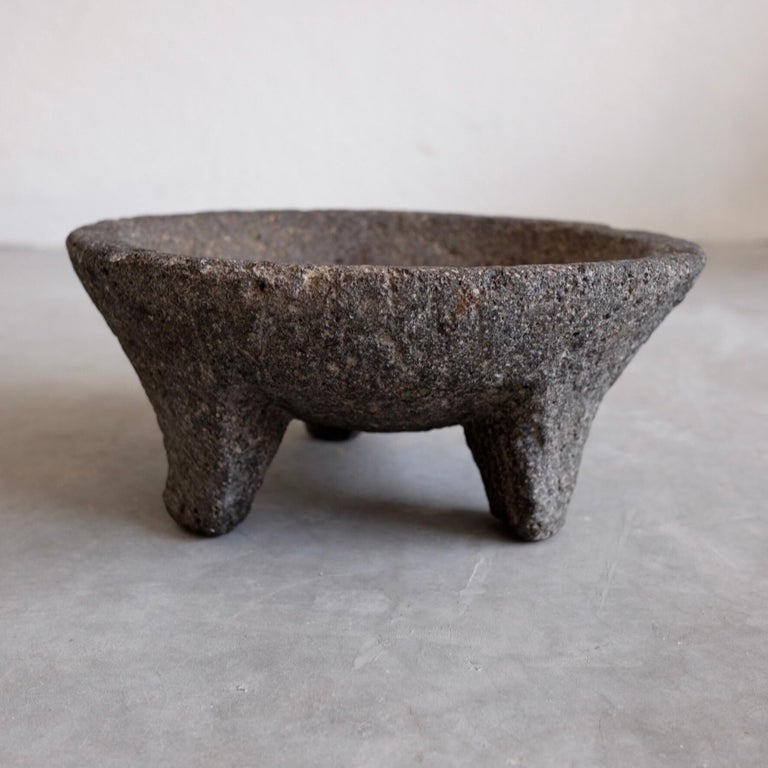Stone Mortar and Pestle from Mexico at 1stDibs