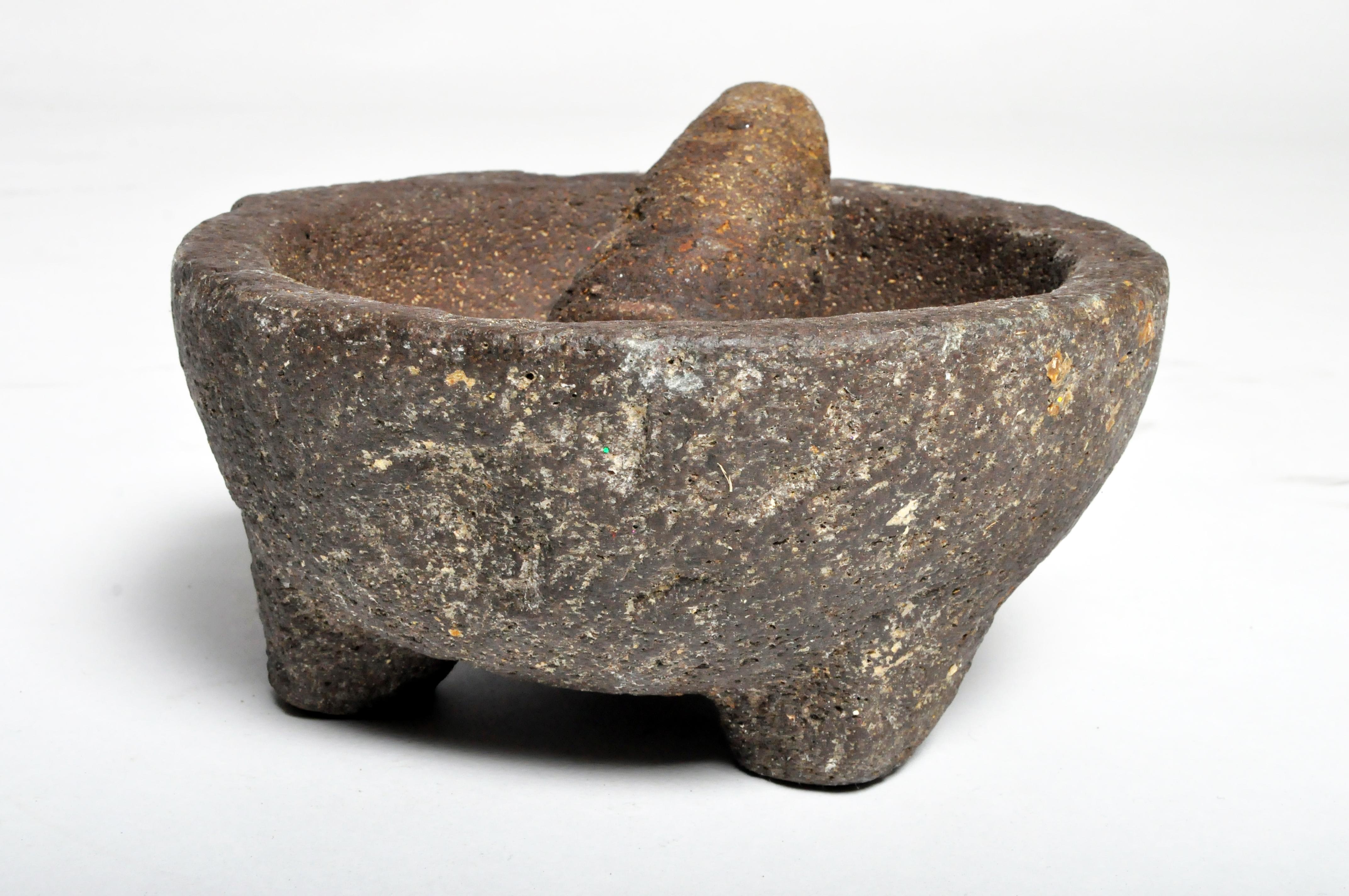 Stone Mortar with Pestle 6