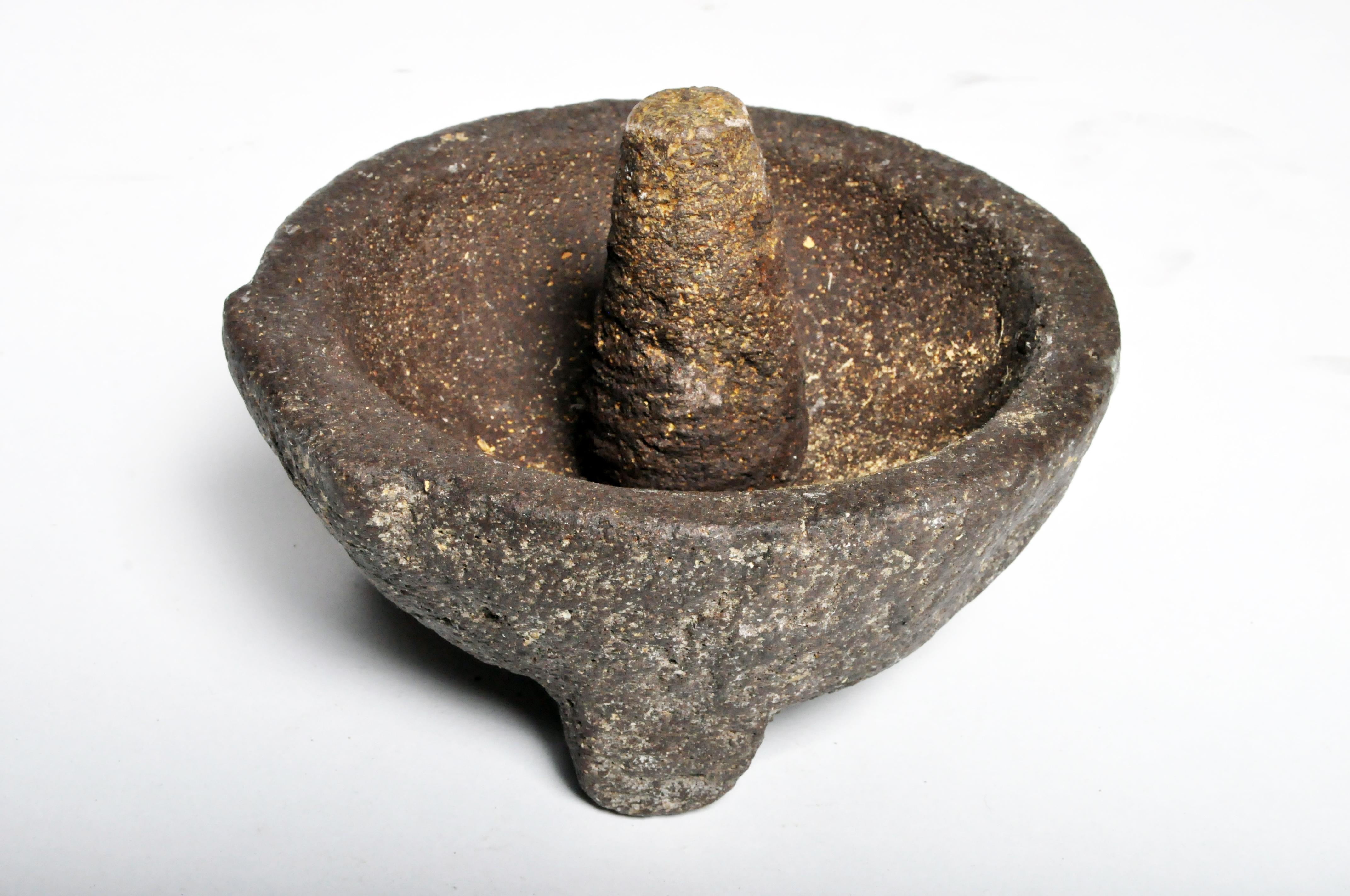 Stone Mortar with Pestle 2