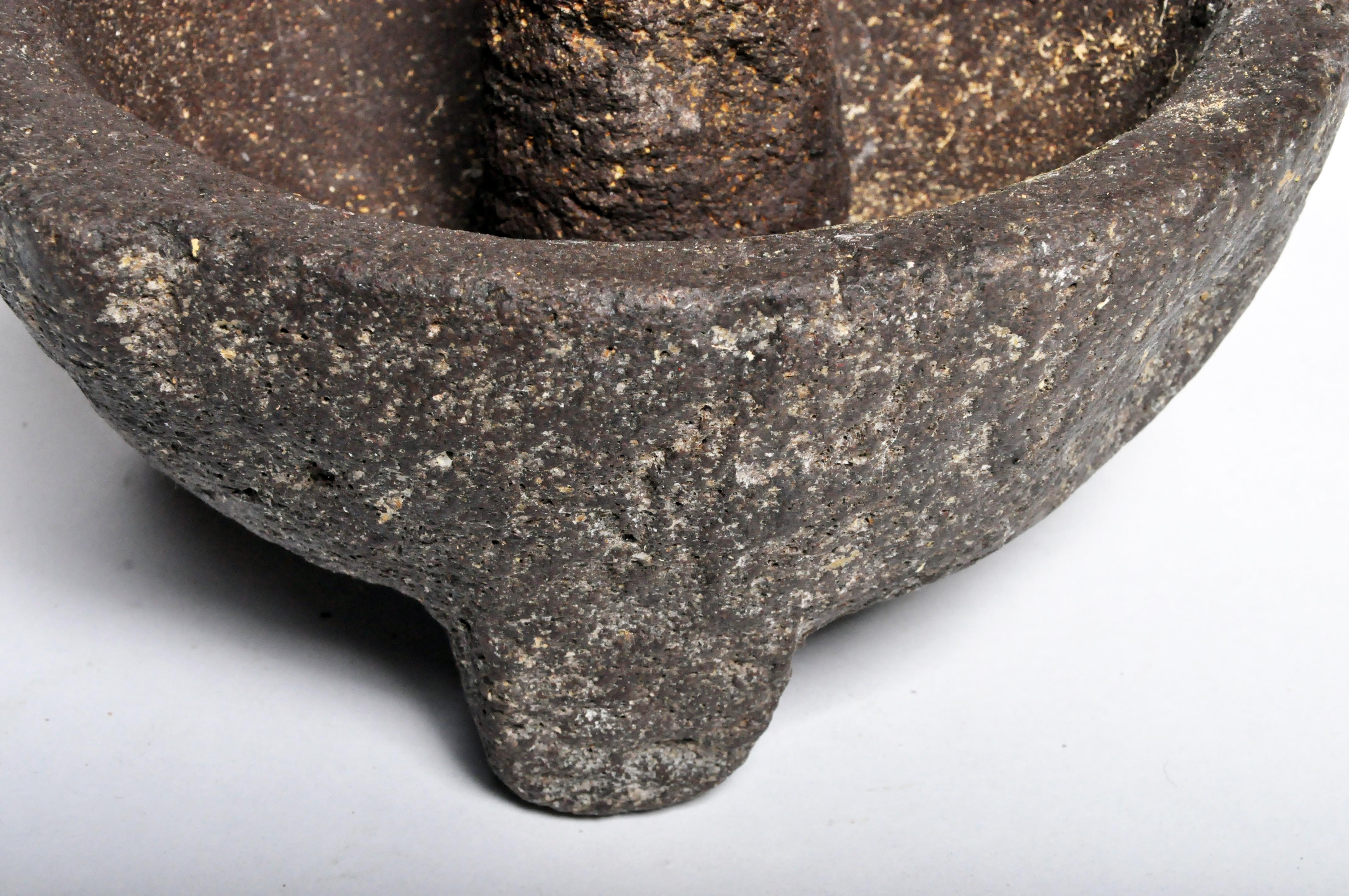 Stone Mortar with Pestle 3