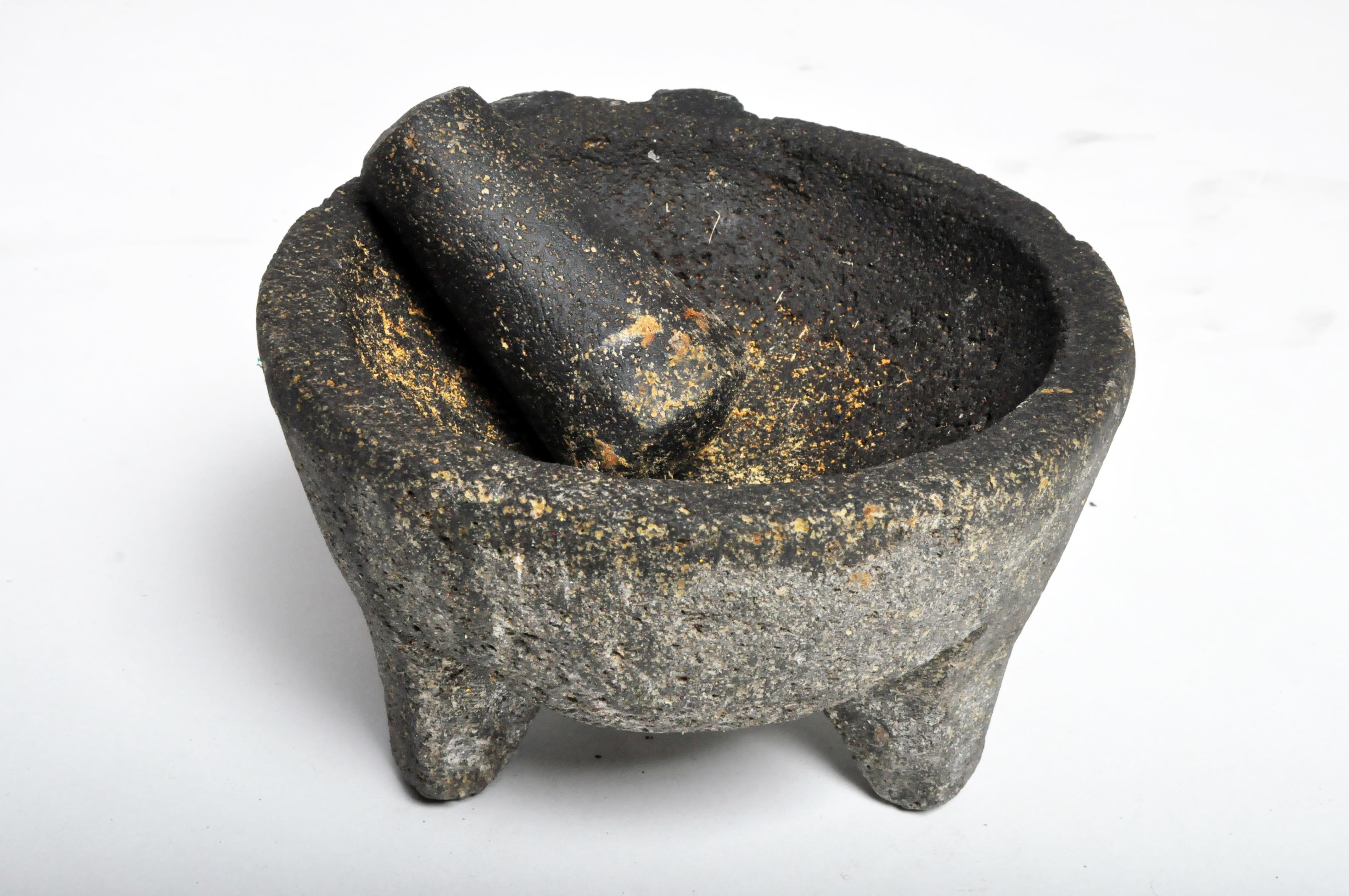 Stone Mortar with Pestle 3