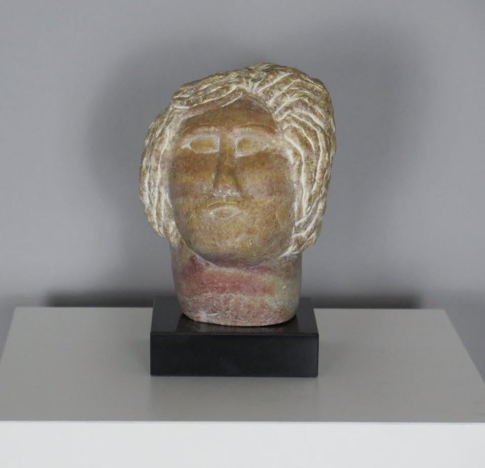 Classical Greek Stone Mythological Figural Sculpture For Sale